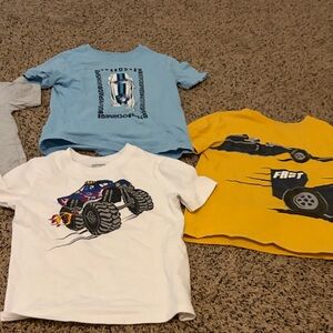 Garanimals White and Blue T-Shirt Set